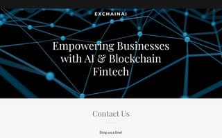 Screenshot of exchain.ai