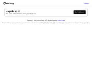 Screenshot of expatusa.ai