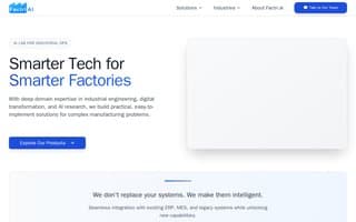 Screenshot of factri.ai