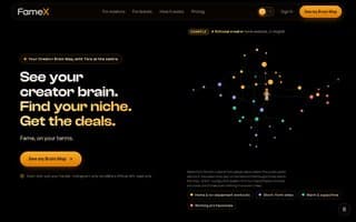 Screenshot of famex.ai