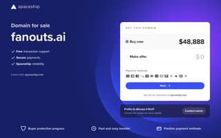 Screenshot of fanouts.ai