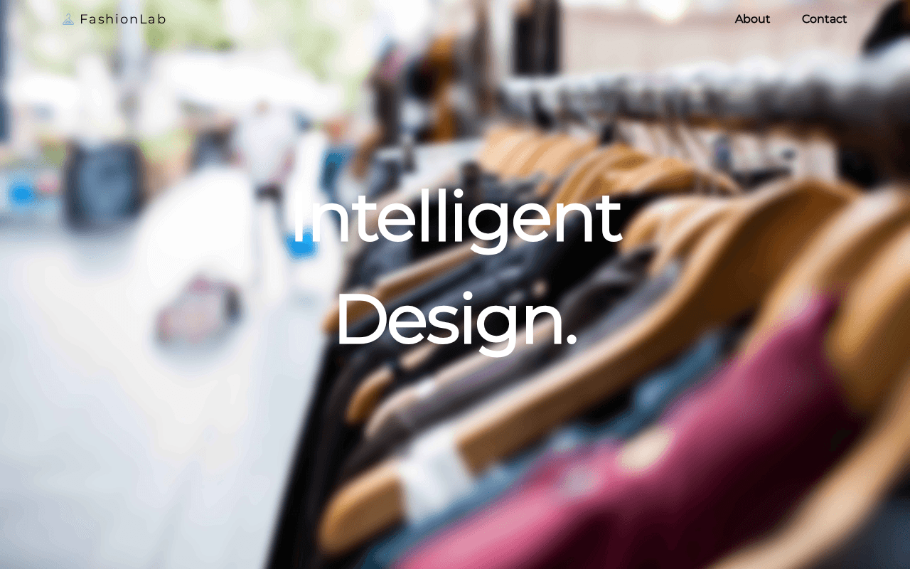 Screenshot of fashionlab.ai