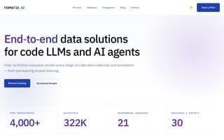 Screenshot of fermatix.ai