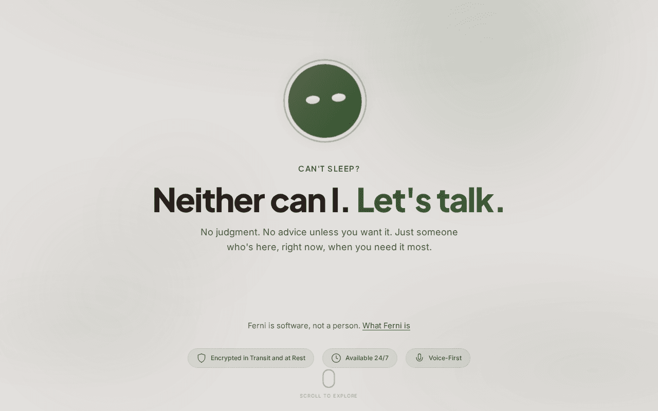 Screenshot of ferni.ai