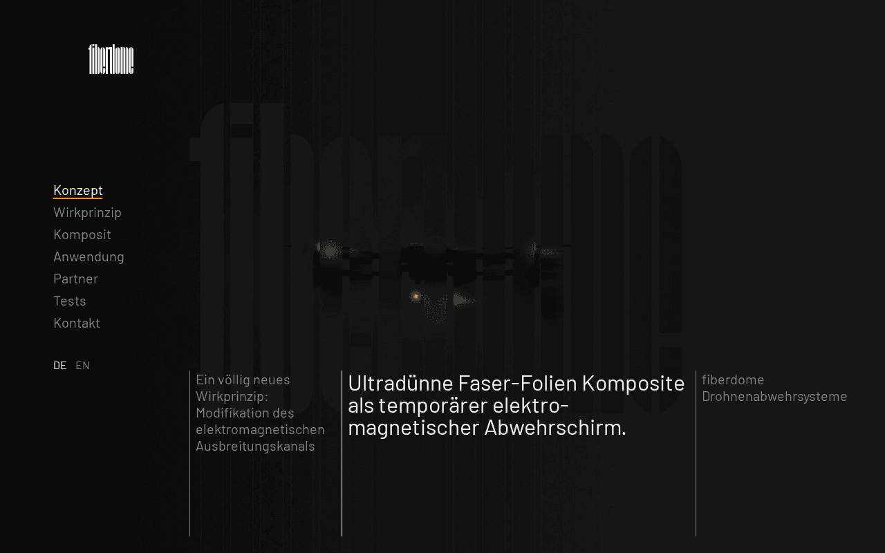 Screenshot of fiberdome.ai