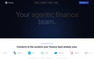 Screenshot of fincore.ai