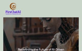 Screenshot of firechat.ai