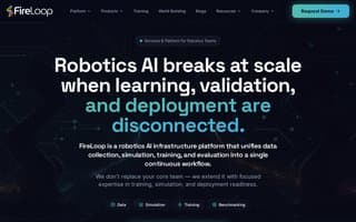 Screenshot of fireloop.ai