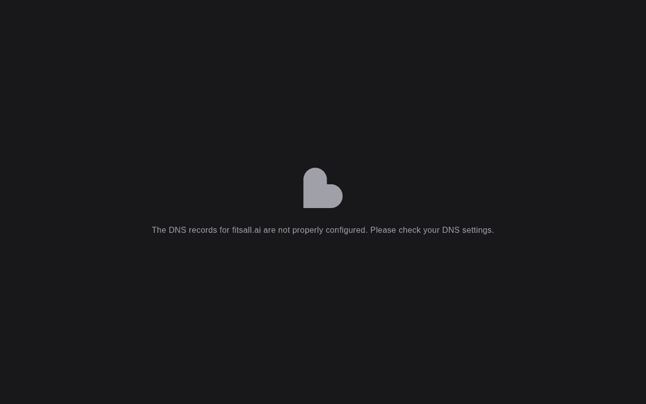 Screenshot of fitsall.ai
