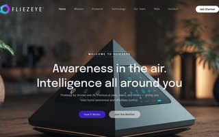 Screenshot of fliezeye.ai