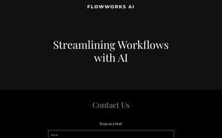 Screenshot of flowworks.ai