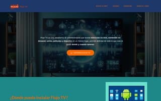 Screenshot of flujotv.ai