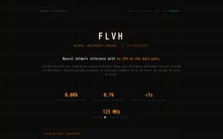 Screenshot of flvh.ai