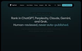 Screenshot of fogtrail.ai