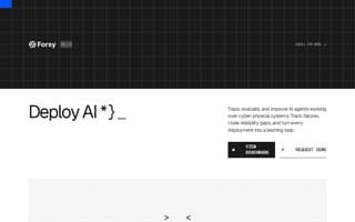 Screenshot of forsy.ai