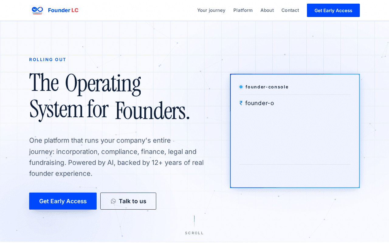 Screenshot of founderlc.ai