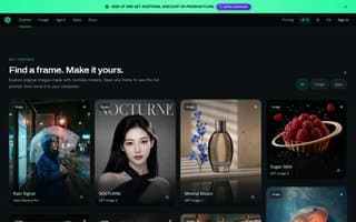 Screenshot of frametide.ai