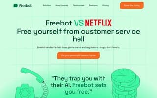 Screenshot of freebot.ai