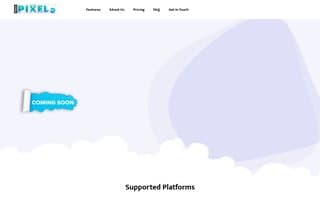 Screenshot of freepixel.ai