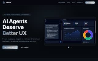 Screenshot of freesail.ai