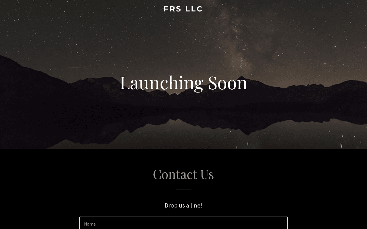 Screenshot of frsllc.ai