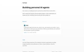 Thumbnail of fullrank.ai
