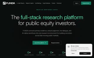Screenshot of funda.ai