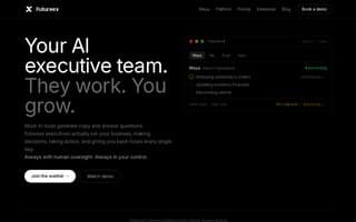 Screenshot of futureex.ai