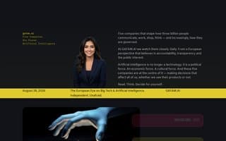 Screenshot of gafam.ai
