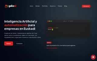 Screenshot of gako.ai