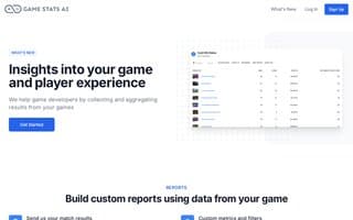 Screenshot of gamestats.ai