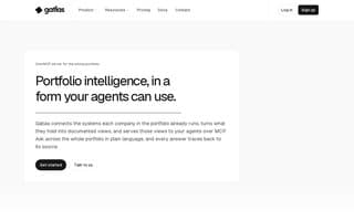 Screenshot of gatlas.ai