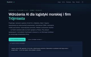 Screenshot of gdansk.ai