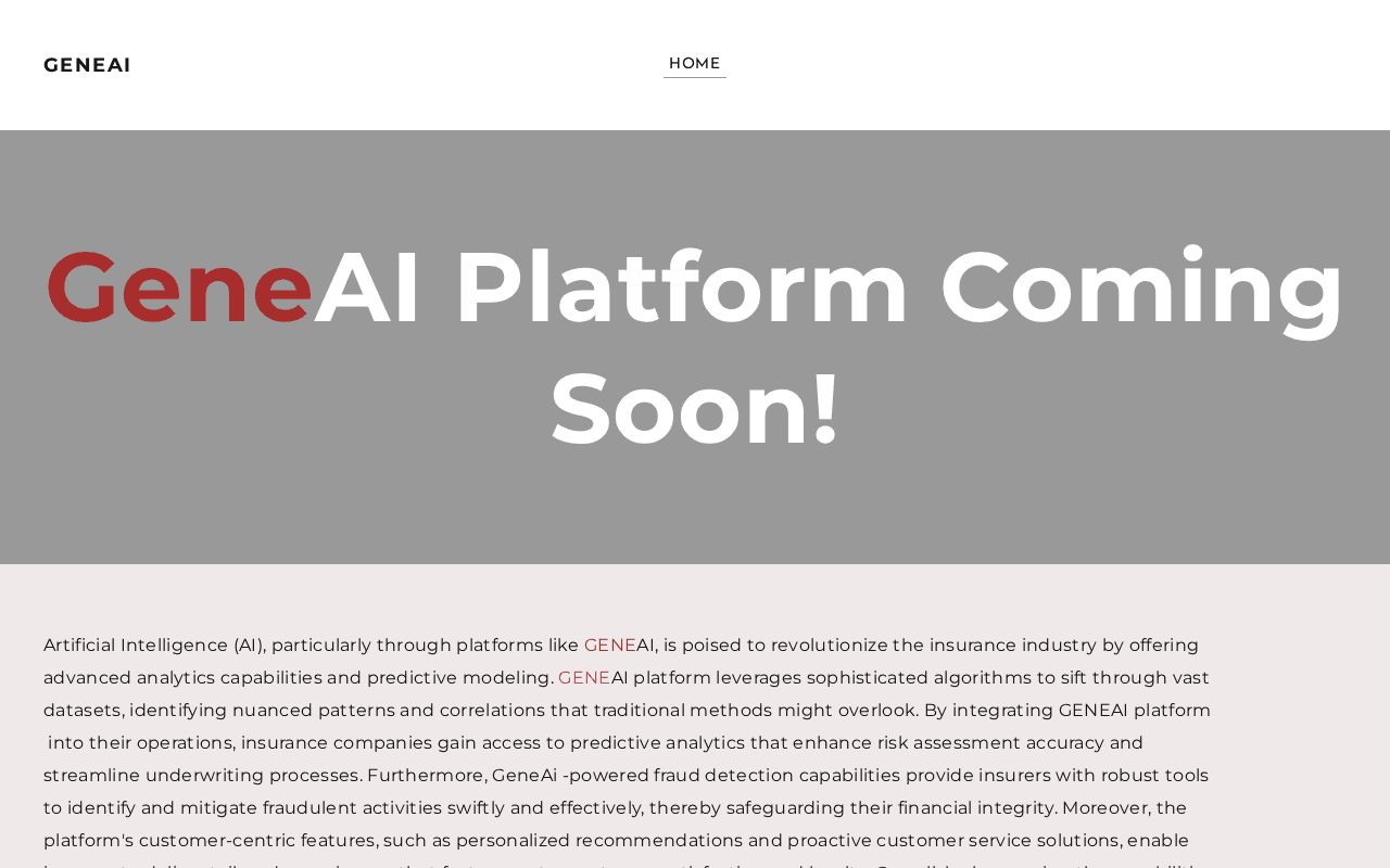 Screenshot of geneai.ai