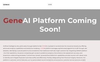 Thumbnail of geneai.ai