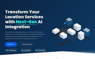 Screenshot of geosentry.ai