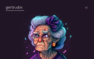 Screenshot of gertrud.ai