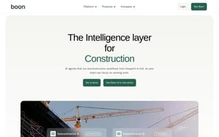 Screenshot of getboon.ai