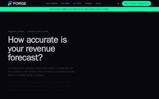 Screenshot of getforge.ai
