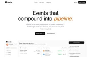 Screenshot of getinvite.ai