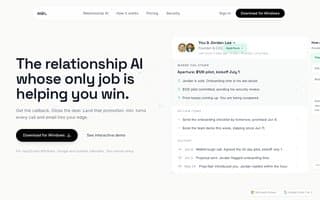 Screenshot of getmin.ai