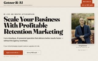 Screenshot of getner.ai