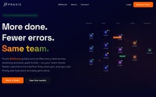 Screenshot of getpraxis.ai
