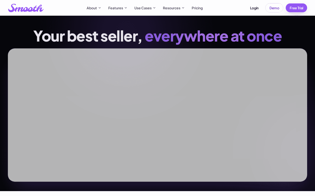 Screenshot of getsmooth.ai