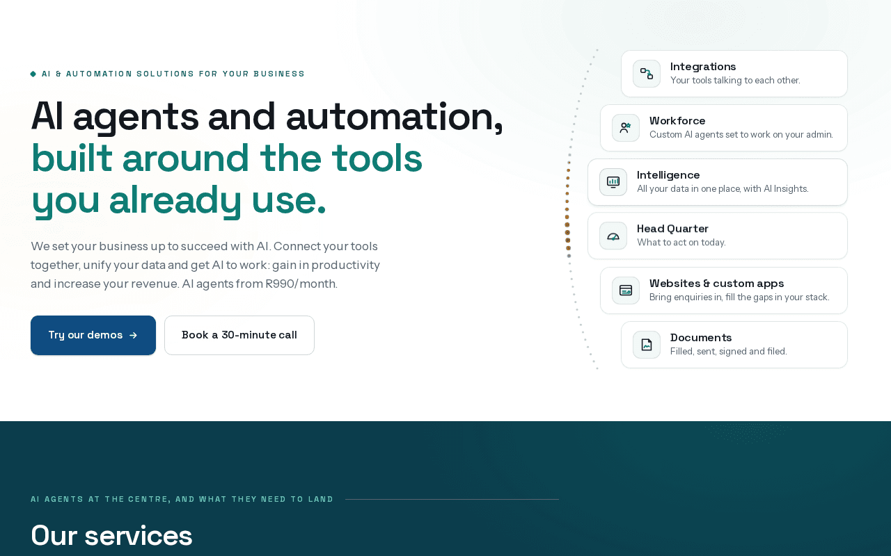 Screenshot of getswann.ai
