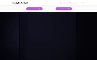 Screenshot of glamatar.ai