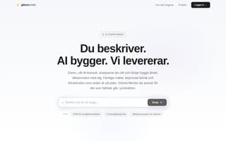 Screenshot of glenncode.ai