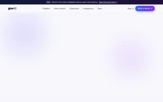 Screenshot of glue42.ai