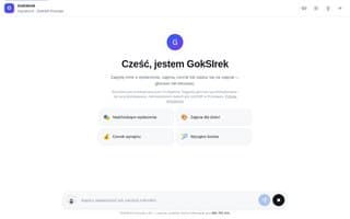 Screenshot of goksirek.ai