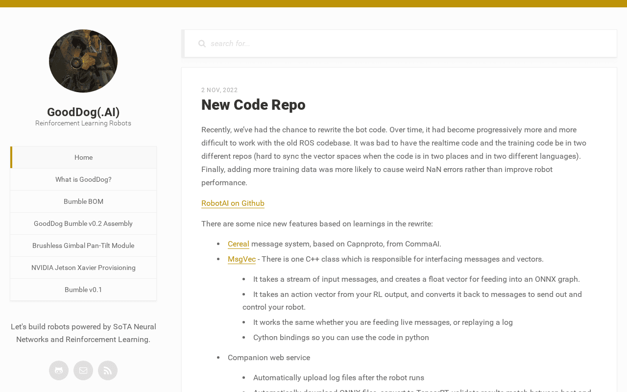 Screenshot of gooddog.ai